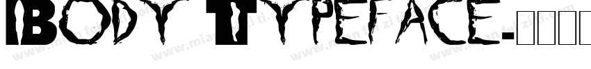 Body Typeface字体转换